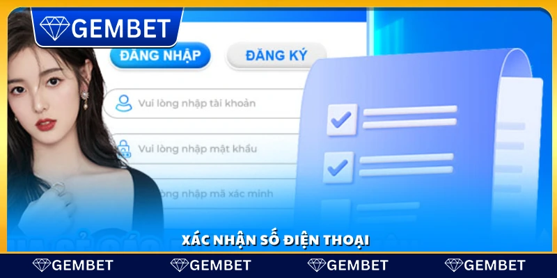 Tiến hành xác minh số điện thoại